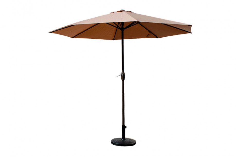 Зонт Верона без наклона Светло-коричневый D270