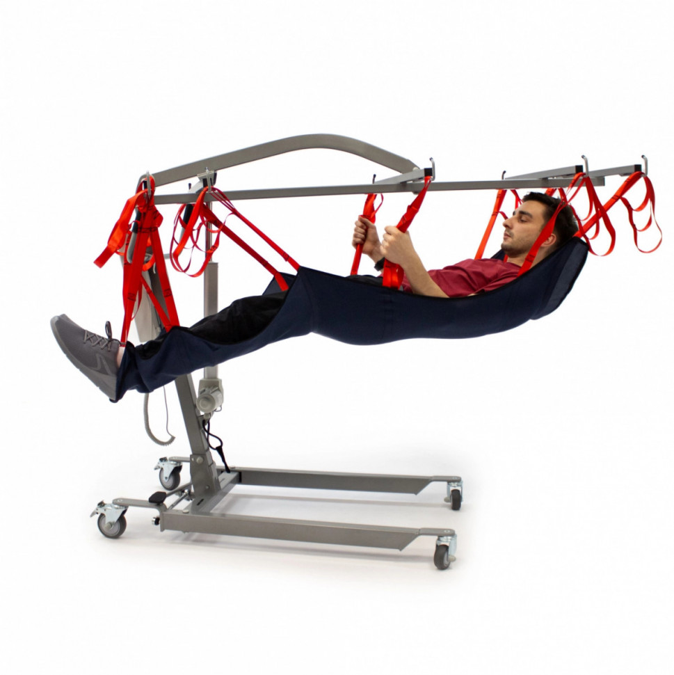 Подъемник электрический MET LU-210 с траверсой для перемещения больных в положении лежа (19738)