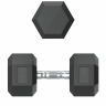 Гантель гексагональная UNIX Fit обрезиненная 17,5 кг / шт.