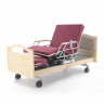 Медицинская кровать для лежачих больных электрическая MED-MOS DB-2B с поворот.креслом в левую сторону (светлое дерево)